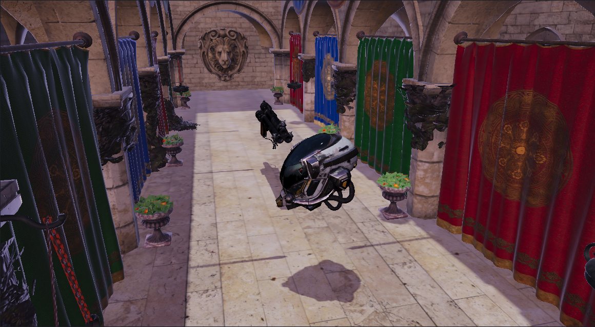 Soft shadows with percentage-closer soft shadows
